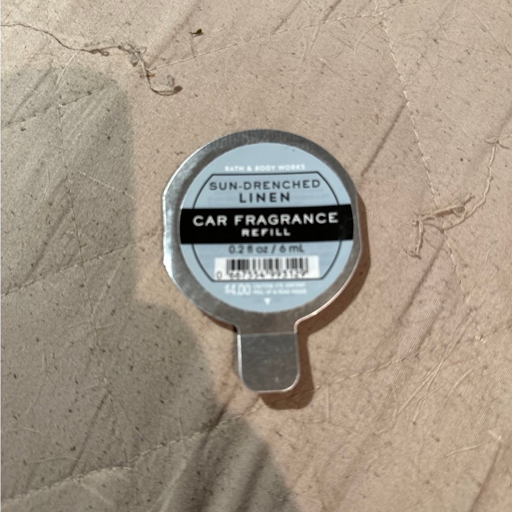 Bath & Body Works Sun-Drenched Linen Car Fragrance Trio